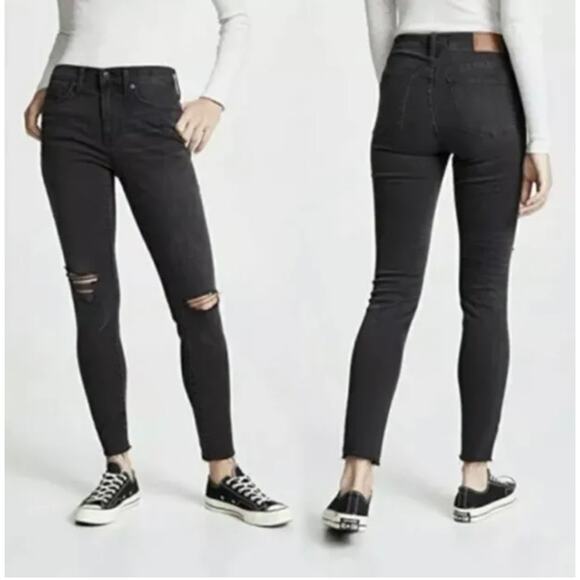 Madewell 9" High-Rise‎ Skinny Jeans - Picture 1 of 7